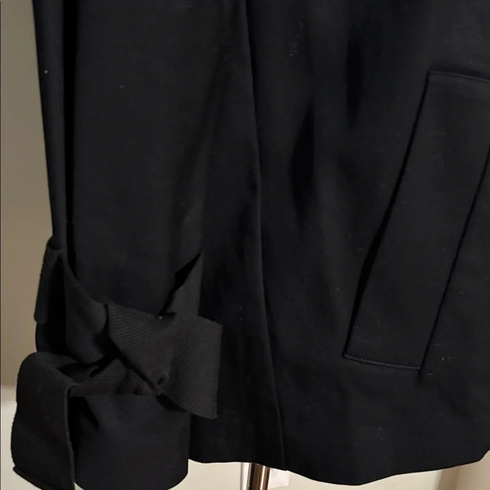 Ann Taylor Black Jacket Winter Cotton Spandex